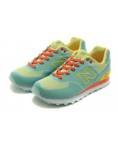 New Balance ML 574 GY grün, gelb, orange sneakers Trainer