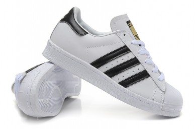 Adidas Superstar 80s Trainer schuhe weiß schwarz