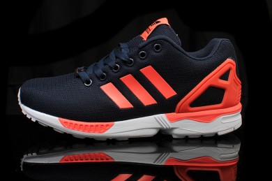 Adidas ZX FLUX herren Indigo / orange sneakers