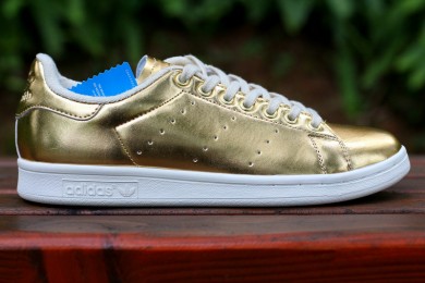 Adidas Stan Smith Luxus Goldfarbe Trainersneakers