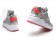 Nike Air Huarache Hellgrau und rote sneakers für Herren