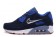 Nike Air Max 90 Midnight blau-royal blau-silberne sneakers