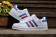 Adidas Superstar 80s schuhe weiß royalblau rot