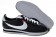 Nike Classic Cortez Nylon herren-Schwarz-Weiß-Trainer-schuhe