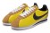 Nike Classic Cortez Nylon Gelb Khaki Schwarz Trainer sneakers für Herren