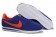 Nike Classic Cortez Suede Vintage blau Orange schwarze sneakers für Herren