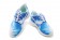 Nike Roshe Run Blauer Himmel / Weiße sneakers