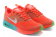Nike Air Max Thea Trainer schuhe Orange-Rot / Grau / Grün für damen