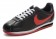 Nike Classic Cortez Leder 09 sneakers Schwarz Rot für damen