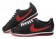 Nike Classic Cortez Leder 09 sneakers Schwarz Rot für damen
