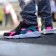 Nike Air Huarache leicht schwarz rose sky blau sneakers